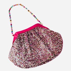 Rare Blumera Fire Agate Sequin Small Purse